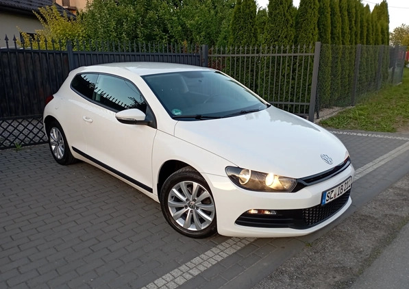 Volkswagen Scirocco cena 24500 przebieg: 188000, rok produkcji 2009 z Słomniki małe 497